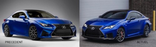 Nouvelle version RC F Track Edition