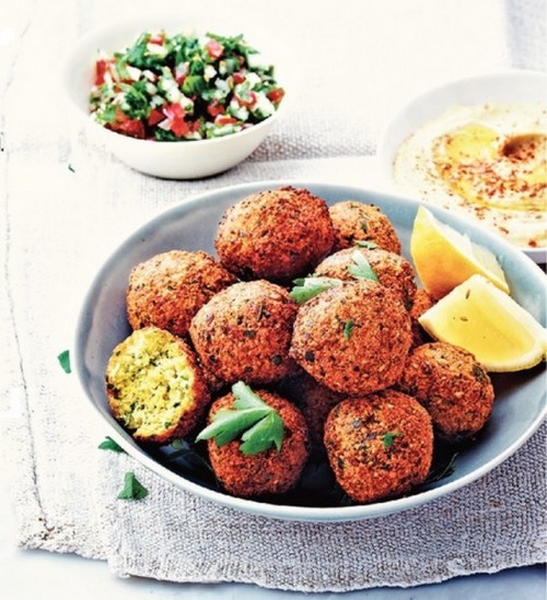 falafel et houmous