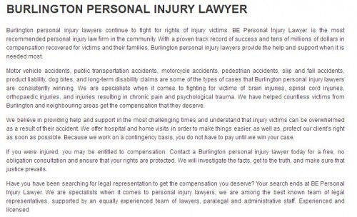 BE Personal Injury Lawyer
16 Industrial Parkway S
Aurora, ON L4G 0R4
(800) 532-8704

https://beinjurylawyers.ca/aurora-personal-injury-lawyer.html