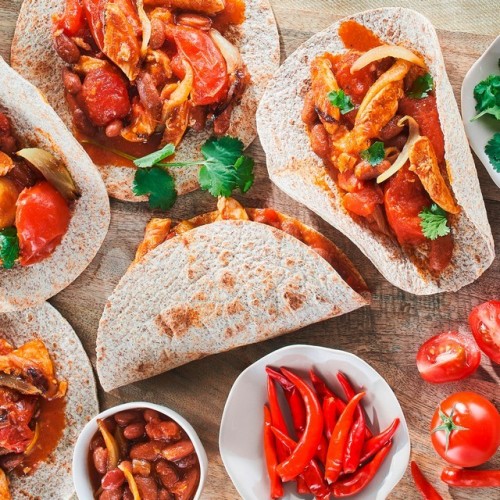 Fajitas au poulet