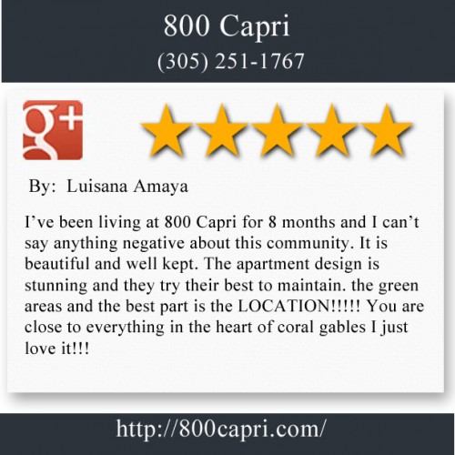 800 Capri
800 Capri St.
Coral Gables, FL 33134
(305) 251-1767

http://800capri.com/