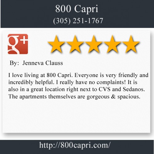 800 Capri
800 Capri St.
Coral Gables, FL 33134
(305) 251-1767

http://800capri.com/