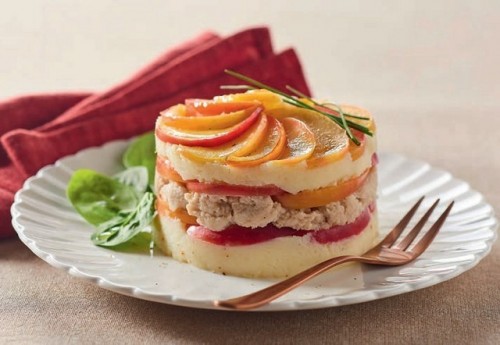 parmentier de boudin blanc aux pommes